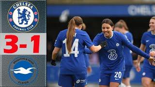 Chelsea vs Brighton & Hove Albion Highlights | Women’s Super League 22/23 | 3.8.2022