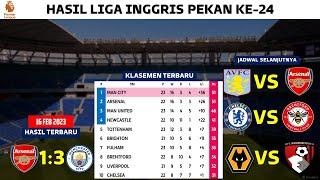 Hasil Liga Inggris Tadi Malam - Arsenal vs Manchester City - Klasemen EPL 2022/2023 Pekan Tunda 12