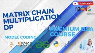 Matrix Chain Multiplication | matrix chain multiplication Problem | Dynamic Programming