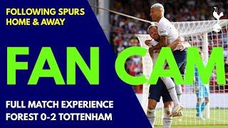 FAM CAM: Nottingham Forest 0-2 Tottenham: Harry Kane Brace, Scenes in the Away End