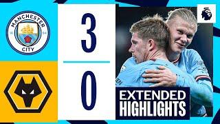 Man City vs Wolves 3-0 Highlights Goals Premier League 22/23 Erling Haaland 3 Goals