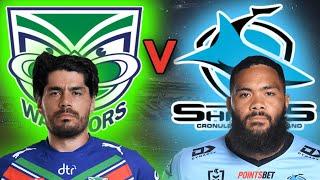 New Zealand Warriors vs Cronulla Sharks | NRL Round 14 - 2022 | Live Stream & Commentary!