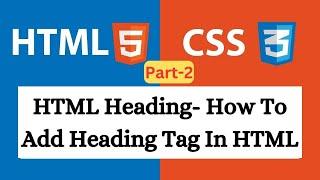 Master HTML Heading Tags in Just 3 Minutes! #codewithharry #harry #harrybhai #codewithmosh #coding