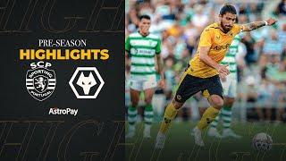 Neves penalty cancelled out by ex-Wolves man Gonçalves | Sporting CP 1-1 Wolves | Highlights