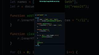 Javascript loop inside an array with for loop, with forEach loop and use arrow function expression