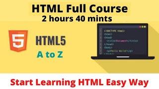 HTML Full Course - Learn HTML5 and CSS3 For Beginners 2021 - Build a Website Tutorial