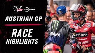 MotoGP Highlights: Austria (2022) | Fabio Quartararo fights Ducati domination