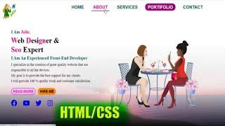 How To Create A Website using HTML & CSS |  Step By Step Website Tutorial