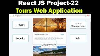 React JS Project 22 Tours Project made with  ReactJS  -React, ReactDOM, Webpack, HTML5