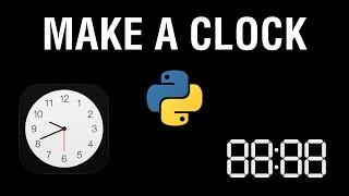 Digital Clock in Python | Create Digital Clock In python Tutorial