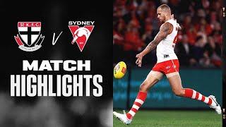 St Kilda v Sydney Swans Highlights | Round 23, 2022 | AFL