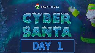 Day 1 - HTB Cyber Santa CTF: HackTheBox Capture The Flag 2021 (beginner friendly)