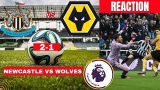 Newcastle vs Wolves 2-1 Live Stream Premier league Football EPL Match Today Commentary Highlights