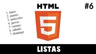 ✅ LISTAS | Curso de HTML5 desde CERO #6