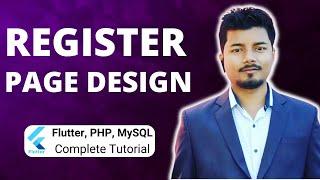 How To Design Registration & Login Page Using Bootstrap (Part 3) | Flutter, PHP, Mysql Series