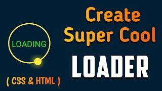 Create Super Cool Loader Using Css And Html By Mbjare Classes #mbjareclasses #css #html5 #htmlcss