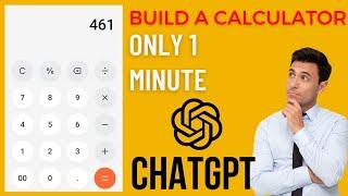 ChatGBT Tutorial in Tamil | How to Make Calculator in 1 Minute | HTML CSS JAVASCRIPT