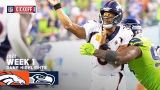 Denver Broncos vs. Seattle Seahawks Game Highlights  | NFL 2022 Week 1