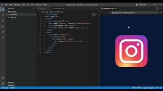 Instagram logo using Html and CSS #html #css #html5 #htmltutorial #htmlcss