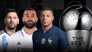 The Best FIFA Football Awards 2022 Messi vs Mbappe vs Benzema