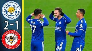 Leicester City vs Brentford 2-1 | All Goals & Highlights | England Premier League