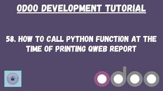 How to get value in qweb report from python function & calling that function at the time of printing