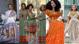 #habesha kemis #new style #new fashion #ethiopian cultural #dress new traditional #Haddiszematube