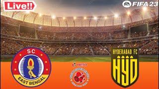 ????EASPORTS FIFA23 LIVE GAMEPLAY | Hyderabad FC Vs East Bengal FC Live stream