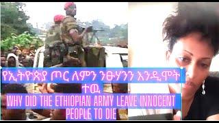 የኢትዮጵያ ጦር ለምን ንፁሃንን እንዲሞት ተዉ አብይ እና ሺልስ አብዲዎች ገዳይ ናቸው የኢትዮጵያ ህዝብ ከእንቅልፉ መነሳት አለበት ትግራይ /ጦርነት አይፈልግም/