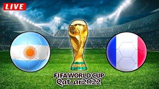 ????Argentina vs France Live Stream | FIFA World Cup 2022 Final | Watch Along & PES23 Gameplay