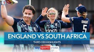 England secure ODI series sweep! ???? | England vs South Africa | 3rd ODI Highlights