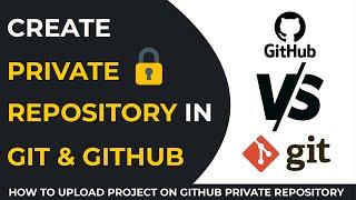 Create Private Repository in GitHub | How To Create SSH Key on GitHub | Github Tutorial in Hindi