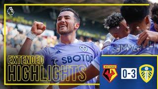 Extended highlights: Watford 0-3 Leeds United | Premier League