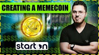 Creating a Meme Coin Using Starton ????