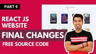 Movie Website in React JS in Hindi #9:  Final Changes (Error & States) in Movie Website