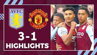 Aston Villa vs Manchester United 3-1 Highlights | Premier League - 2022/2023