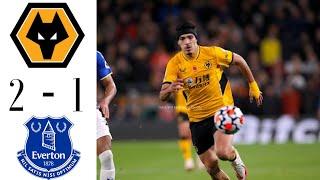 Wolves Vs Everton 2-0 All Goals & Extended Highlights 21/22 LIVE #wolverhampton #everton #football