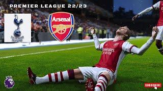 Tottenham vs Arsenal | English Premier League 2022/23 | eFootball PES 21 Ultra Realistic Gameplay