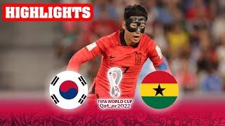 Korea vs Ghana - All Goals & Highlights 2022 - FIFA World Cup 2022