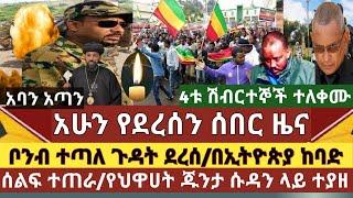 ሰበር መረጃ:ቦንብ ተጣለ ጉዳት ደረሰ/በመላ ሀገሪቱ ከባድ ሰልፍ ተጠራ/የህዋሀት ጁንታ ሱዳን ላይ ተያዘ/ልዩ ሀይሉ ማስጠንቀቂያ ተሰጠው/4ቱ የሽብር ቡድን ተያ