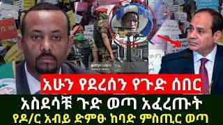 Ethiopia:ሰበር | አስደሳች ዜና ጉዱ ወጣ ሁሉንም አፈረጡ | ግብፅና ሱዳን አቆሙ እሰይ ሰራ አስገራሚው የድምፅ ድብቅ ምስጥር | Abel Birhanu