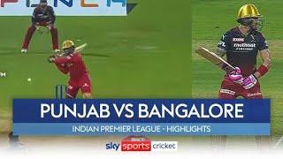 HUGE run chase! ???? | Punjab Kings vs Royal Challengers Bangalore | IPL Highlights