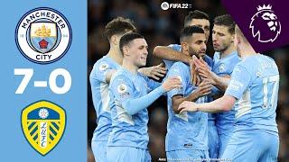 Manchester City vs Leeds United 7-0 | All Goals & Highlights | Premier League 2021/22 | Matchday 17