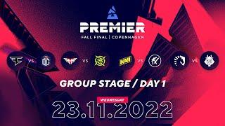 BLAST Premier Fall Final: FaZe vs OG, Heroic vs NIP, NAVI vs Fluxo, Team Liquid vs G2