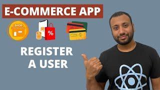 E-commerce MERN Project Bangla Tutorial 23 : How to register an user