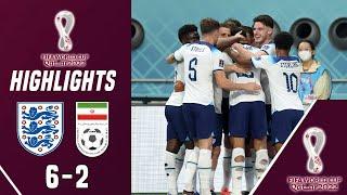 England vs Iran 6-2 | All Goals & Highlights | FIFA World Cup QATAR 2022