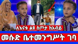 የ 6 አመቱ መሱድ በአብይ አህመድ ቤተመንግሥት ተጋበዘ/ለእናቱ ስጦታ/መሱድ ነስሮ/dinklejoch/ድንቅ ልጆች/seifu on ebs/አደይ ድራማ/adey/ebs