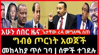 ሰበር ሰበር - ግብፅ ጦርነት አወጀች | መከላከያ በቀጠናው ገባ | ሰዎች ተገደሉ| መግለጫ ተሰጠ Abel birhanu Mereja Tv Feta Daily news