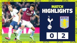 Tottenham 0-2 Aston Villa | All Goals & Extended Highlights | Premier League