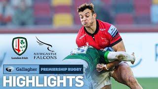 London Irish v Newcastle - HIGHLIGHTS | Hassell-Collins Hat-trick! | Premiership 2021/22